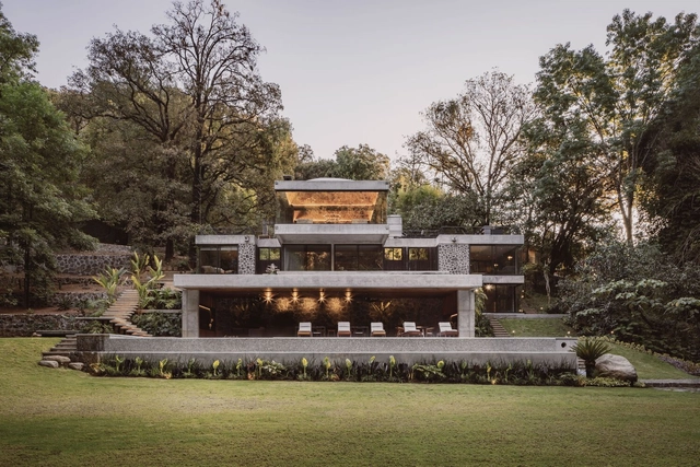 Casa El Observatorio / EURK - Fotografía exterior, Casas, Jardín, Fachada, Escaleras