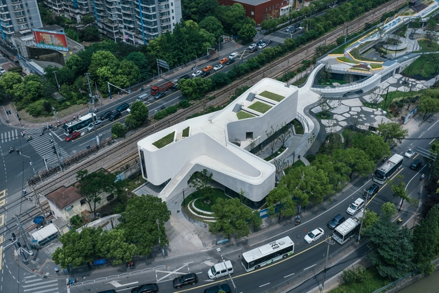 Nuevo Parque y Centro Cívico New Horizon High Land / URBAN ARCHITECTURE - Fotografía exterior, Parque, Fachada, Urbano