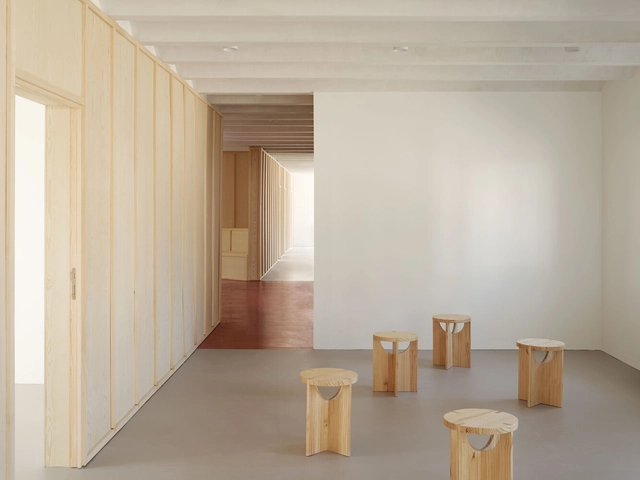de los Molinos Library  / Estudio DIIR - Interior Photography, Library, Door