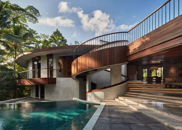 The Loop Residence / Alexis Dornier - Exterior Photography, Houses, Deck, Facade, Stairs, Handrail