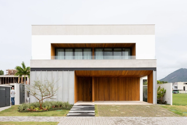 Casa CT / MATTERIA - Fotografia de Exterior, Casas, Porta, Fachada