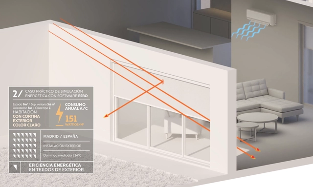 Cortinas técnicas en exterior: una estrategia clave para el consumo cero en edificios - Imagen Principal