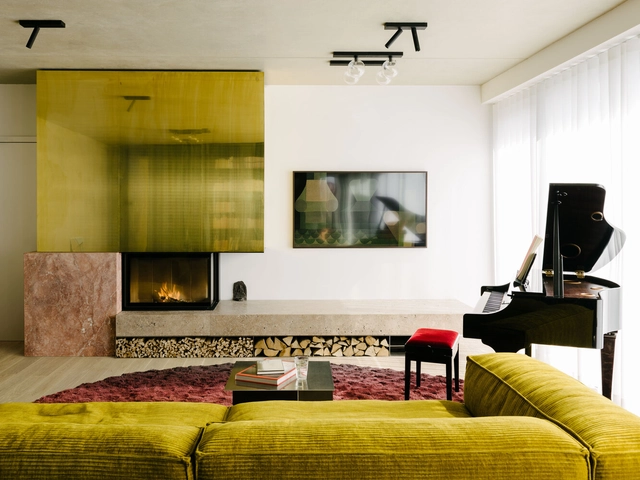 The Green Box / Ester Bruzkus Architekten - Interior Photography, Decoration & Ornament, Bedroom, Lighting