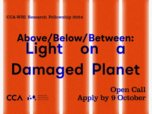 Open call for CCA-WRI Research Fellowship 2024 - Featured Image