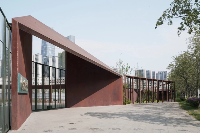 北青实验学校边界改造 / 蹊径设计工作室 - 建筑图, 更新项目, 表皮, 扶手