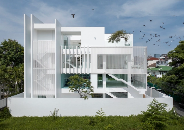 Casa Canvas / Unknown Surface Studio - Fotografía exterior, Casas, Fachada