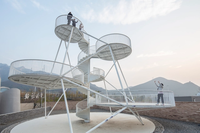 摘星塔 / 众建筑 - 建筑图, 细部