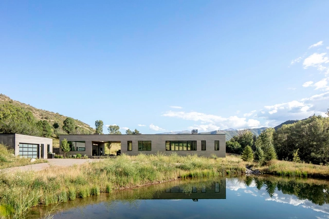 Residencia Snowmass Creek / Studio B Architecture + Interiors - Fotografía exterior, Casas, Jardín