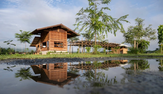 Cafetería Thingamajiggy / Yangnar Studio - Fotografía exterior, Sustentabilidad Y Diseño Ecológico, Bosque