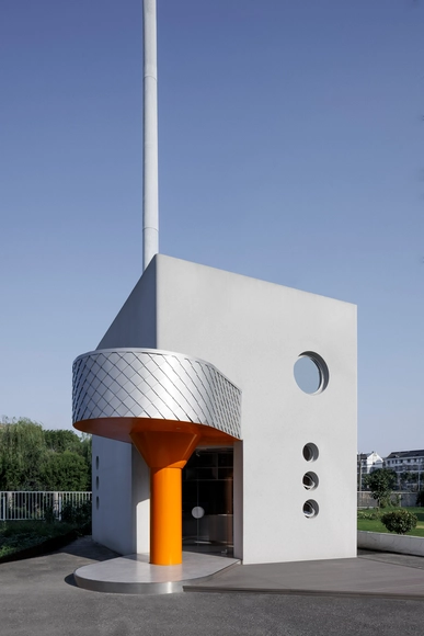 5 X 7 鹅所 / 大犬建筑 - 建筑图, 小尺度项目, 表皮, 拱