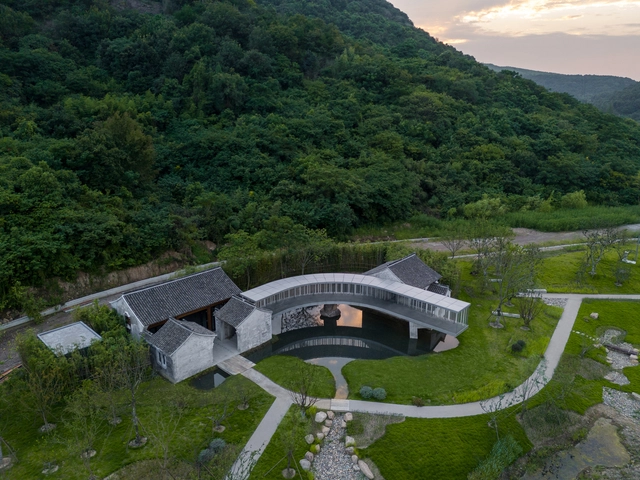 Lakeside Teahouse / Domain Architects - Exterior Photography, Renovation, Garden