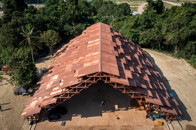 Pabellón del Ayuntamiento de Neramit / Bangkok Project Studio - Fotografía exterior, Comunidad, Fachada