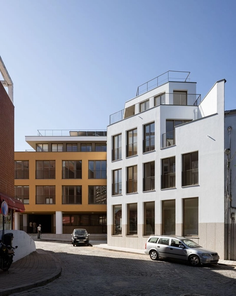 Residência de Estudantes Ventura Terra / Barata Arquitectos - Fotografia de Exterior, Renovação, Fachada