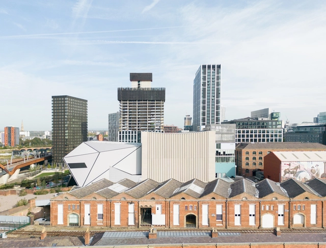 Factory International Aviva Studios / OMA - Exterior Photography, Theater, Facade, Cityscape