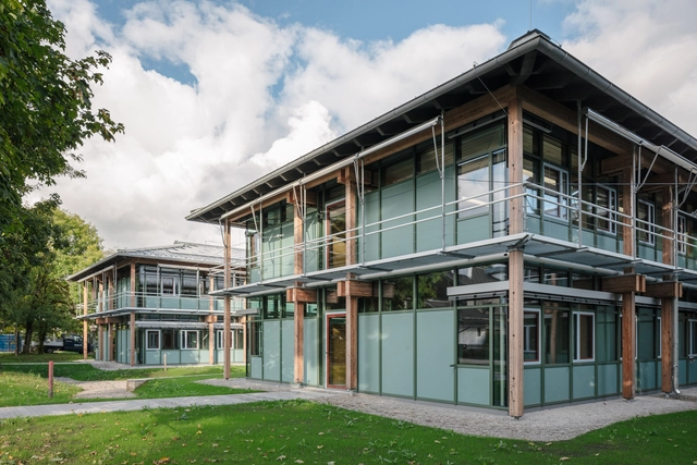 Extensión de oficina del Distrito de Starnberg / Auer Weber - Fotografía exterior, Edificio De Oficinas, Fachada