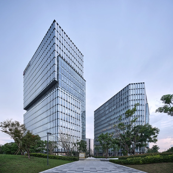 宁波万科江北云谷中心 / 都设营造建筑设计事务所 - 建筑图, 商业建筑, 表皮, 城市