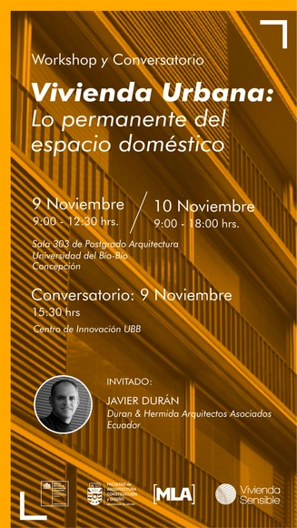 Workshop Vivienda Urbana: lo permanente del espacio doméstico / MLA - UBB - Imagen Principal
