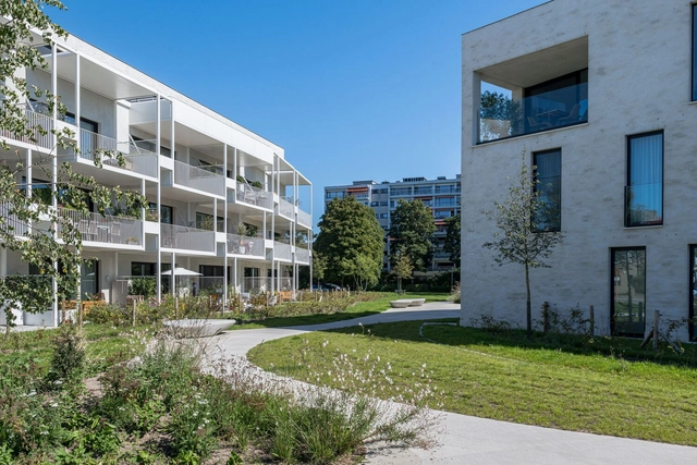 Project Abdijbeke Residence / Declerck-Daels Architecten - Exterior Photography, Apartments, Facade
