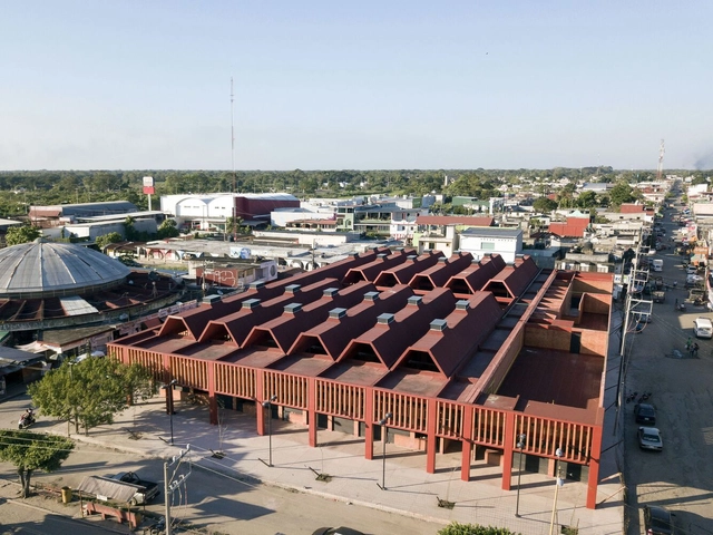 Mercado público Huimanguillo / 128 arquitectura y diseño urbano - Fotografía exterior, Mercado