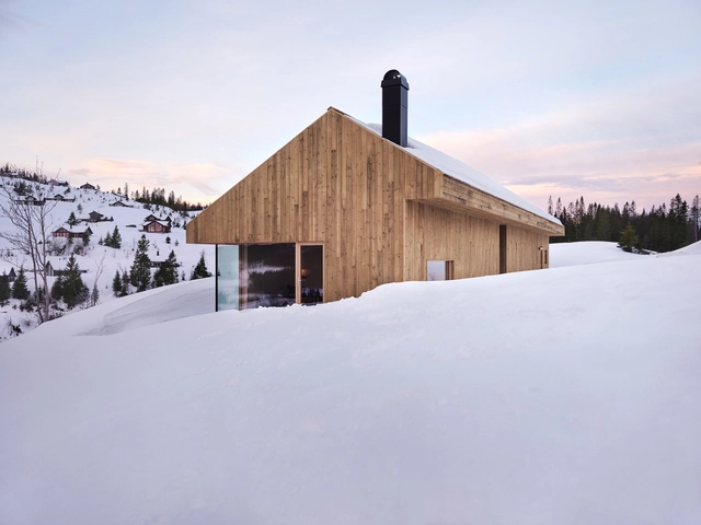 Cabaña de invierno Mylla / Fjord Arkitekter - Fotografía exterior, Casas