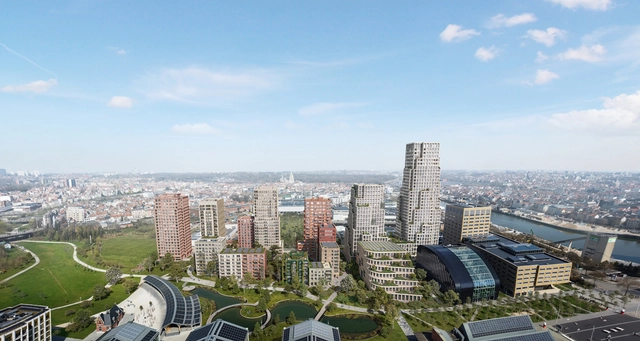 MVRDV diseña un plan maestro para el distrito Tour & Taxis de Bruselas - Imagen Principal