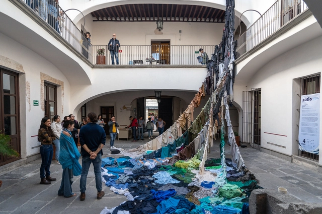 8 instalaciones efímeras en patios históricos de la ciudad de Puebla reflexionan en torno al agua - Imagen Principal