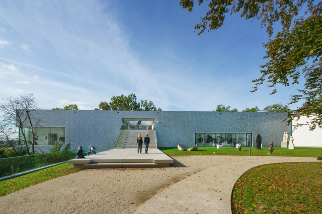 Museo Arnhem / Benthem Crouwel Architects - Fotografía exterior, Ampliación, Jardín, Fachada, Puerta, Escaleras