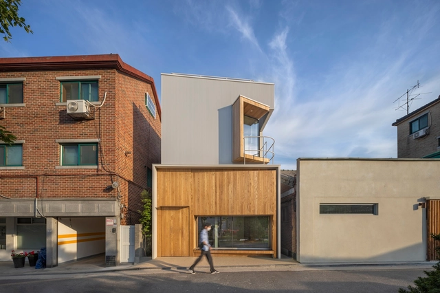 Tiny Forest House / YounghanChung Architects - Exterior Photography, Residential Architecture, Facade