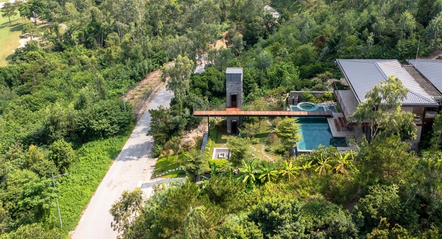 Casa Ajisai Hill / Idee architects - Fotografia de Exterior, Casas, Jardim, Floresta