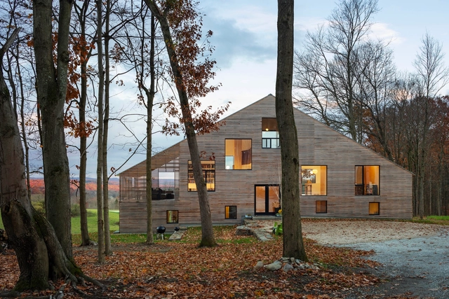 House Between Forest and Field / nArchitects - Exterior Photography, Houses, Door, Facade, Forest