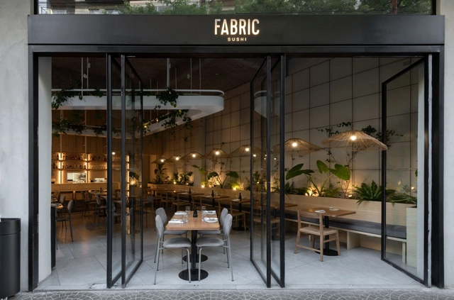 FABRIC sushi, Villa Luro / MURO estudio - Fotografía exterior, Decoración Y Ornamento, Fachada, Puerta, Mesas, Sillas