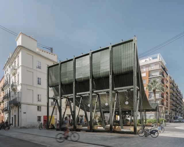 Pabellón Mediterráneo / Manuel Bouzas - Fotografía exterior, Centro Cultural, Fachada