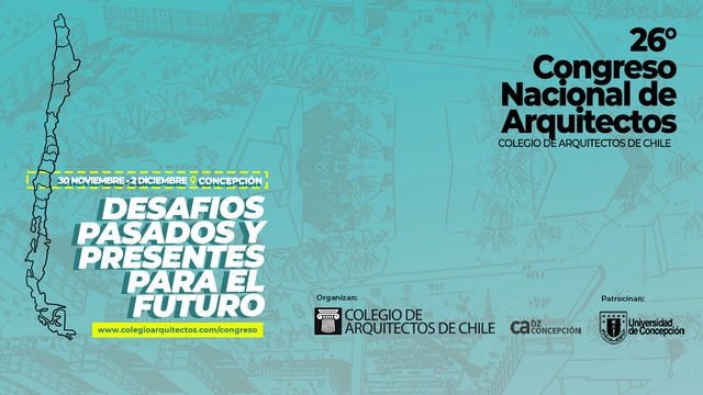 26° Congreso Nacional de Arquitectos en Concepción - Imagen Principal