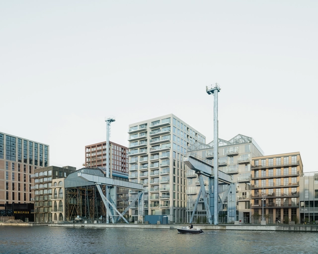 Draaier op Oostenburg Apartments / BETA office for architecture and the city - Exterior Photography, Apartments, Facade, Cityscape