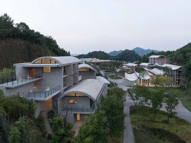 紫晶国际会舍 / 朱锫建筑 - 建筑图, 文化中心
