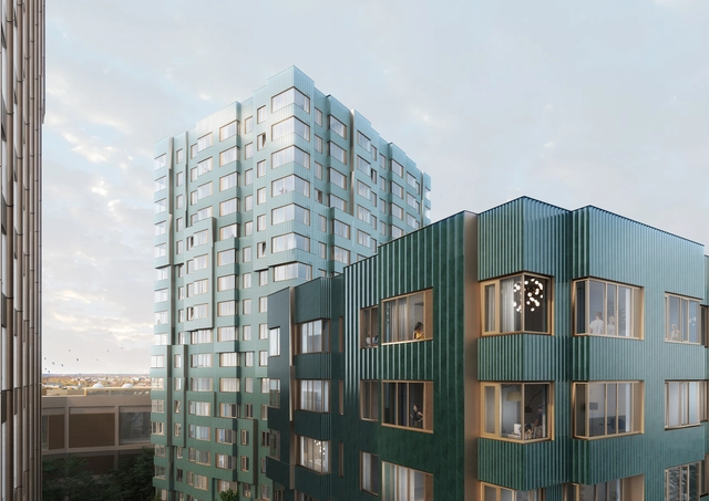 MVRDV presenta el diseño de un nuevo complejo residencial en el Enterprise Research Campus de Boston - Imagen Principal