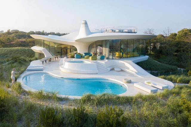 Blue Dream House / Diller Scofidio + Renfro - Exterior Photography, Houses, Garden, Facade