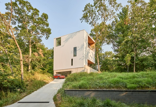Casa Treehouse / dSPACE Studio - Fotografía exterior, Casas, Jardín, Fachada