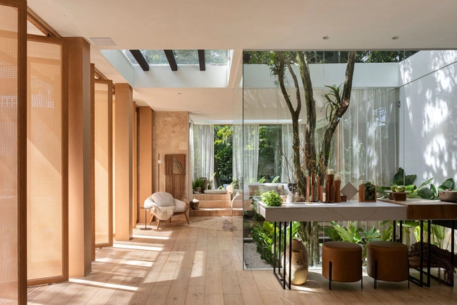 Toque natural: biomateriais em revestimentos de interiores - Imagem de Destaque