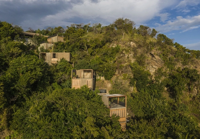 Casitas en La Extraviada / em-estudio - Fotografía exterior, Casas, Fachada, Bosque