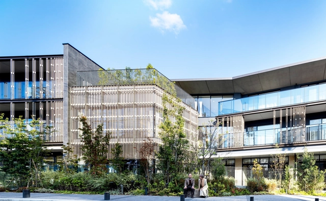 Charm Premier Grand Gotenyama Nursing Home / Nikken Housing System Ltd - Exterior Photography, Asylum, Facade