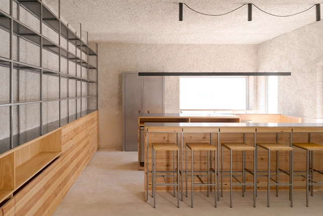 Oficina do Bacalhau / COM/O atelier - Fotografia de Interiores, Edifícios De Escritórios, Cozinha, Mesa