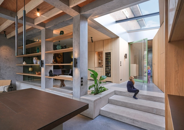 East West House / Bloot Architecture - Fotografía interior, Casas, Cocina, Fachada, Fijación Vigas, Mesas