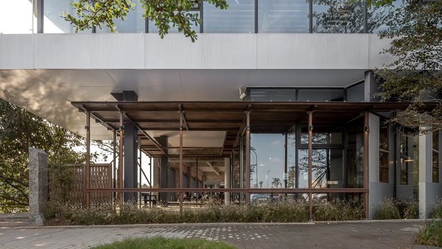 Wooden Pavilion by the River- FEI PATISSERIE / NEME Studio Architects - Exterior Photography, Interior Design, Facade