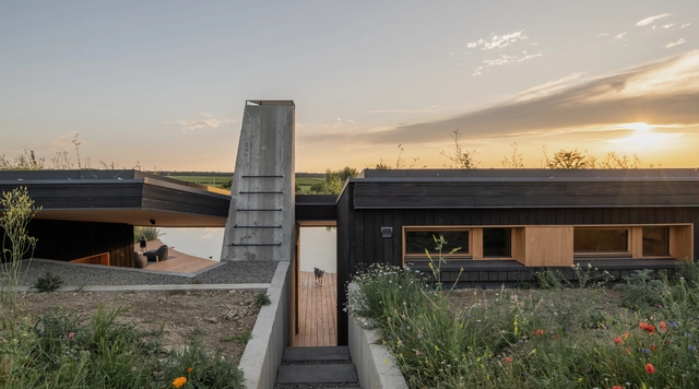 Casa CLT / Hello Wood - Fotografía exterior, Casas, Jardín, Fachada