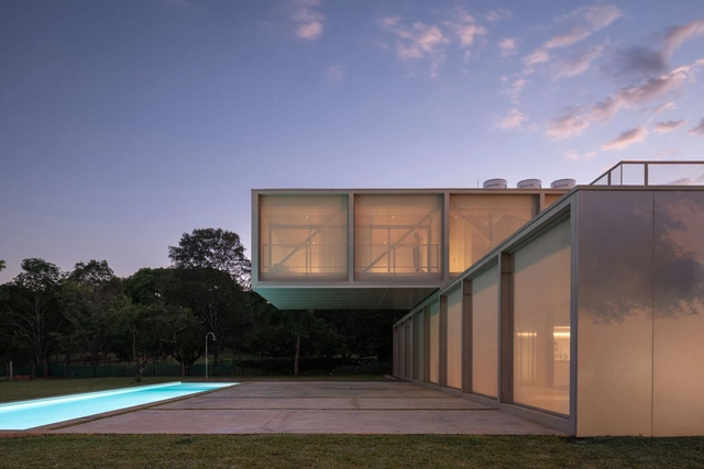 Casa 350 / BLOCO Arquitetos - Fotografía exterior, Casas, Fachada