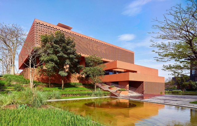 RSC (Resort Software Community) Building / THAD SUP Atelier - Exterior Photography, Commercial Architecture, Garden, Facade
