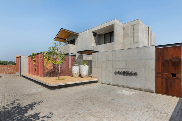 Vanessa Weekend Villa / The Grid Architects - Exterior Photography, Houses, Facade, Door