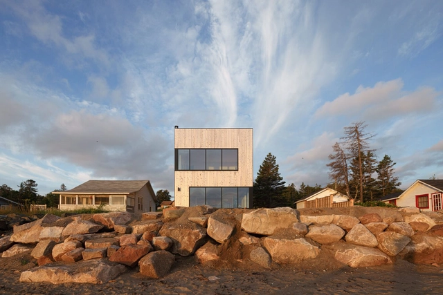 The Sandbox / Peter Braithwaite Studio - Exterior Photography, Houses, Facade, Coast