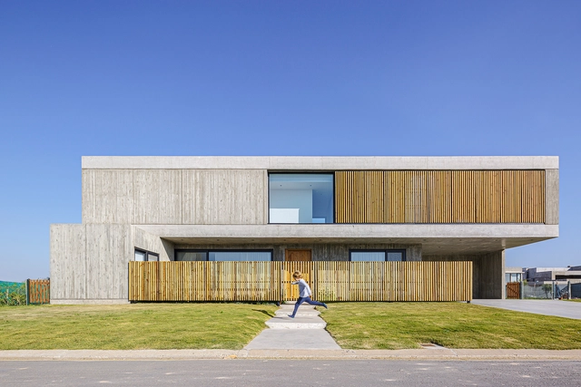 Vivienda unifamiliar V174 / LE arquitectura - Fotografía exterior, Casas, Fachada